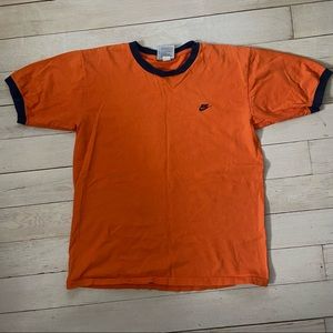 Nike/vintage/orange and blue/size large